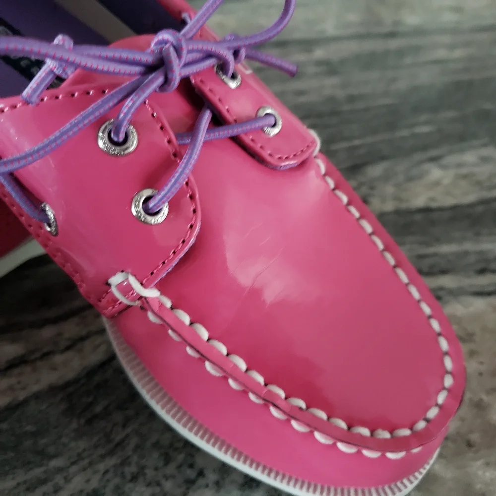 Children's Sperry Top-Sider Pink Patent